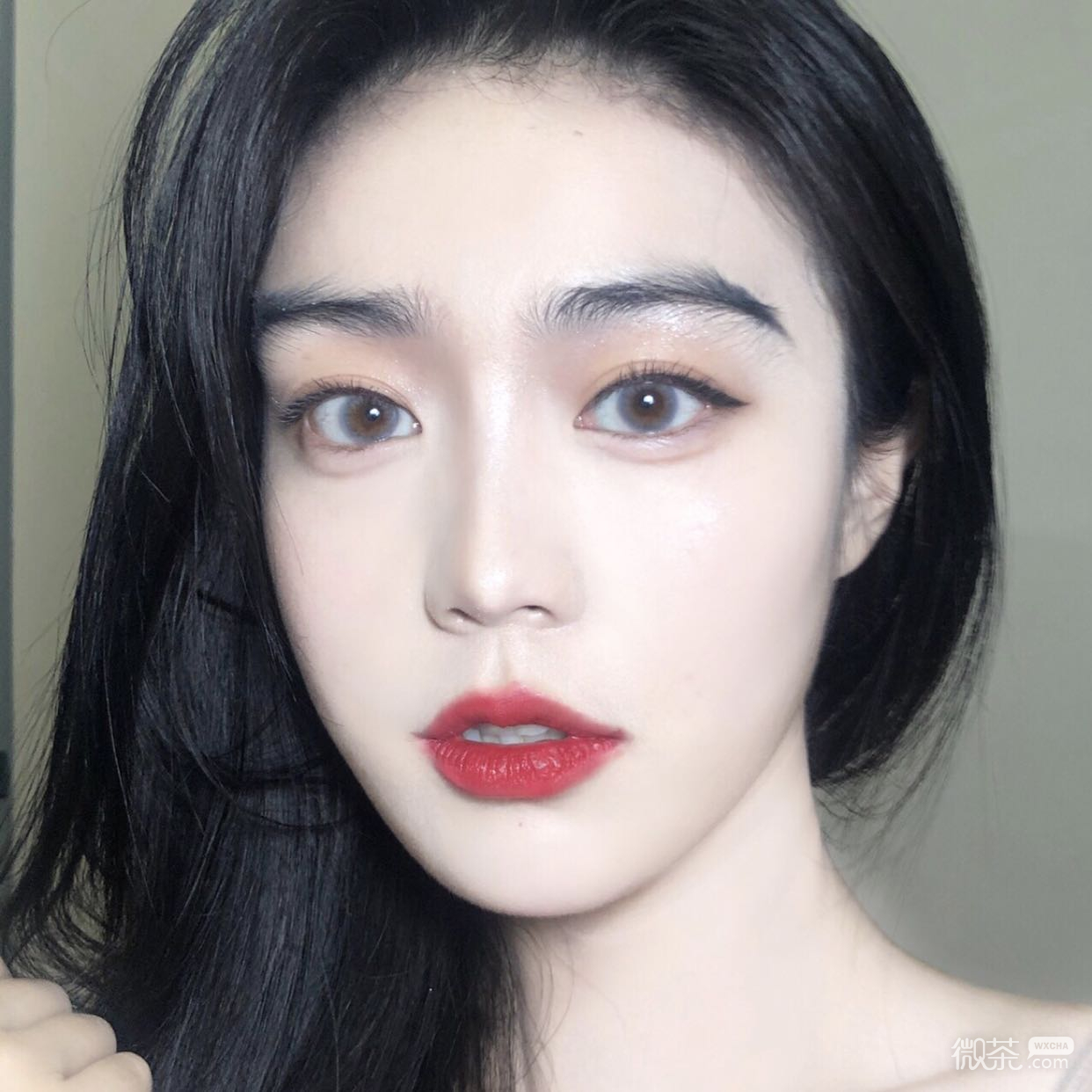 微信高颜值清纯性感女头