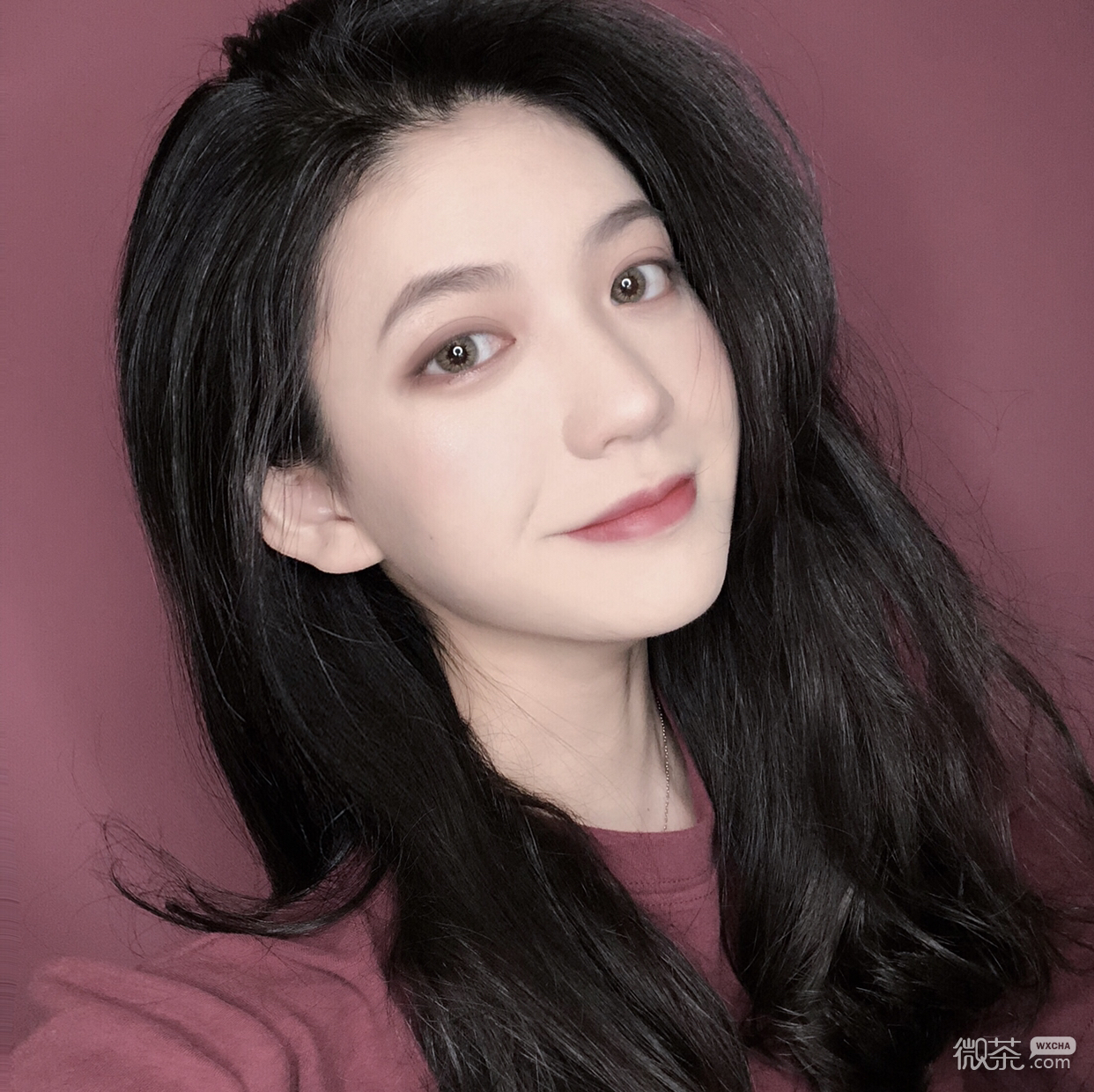 微信清新时尚御姐女头
