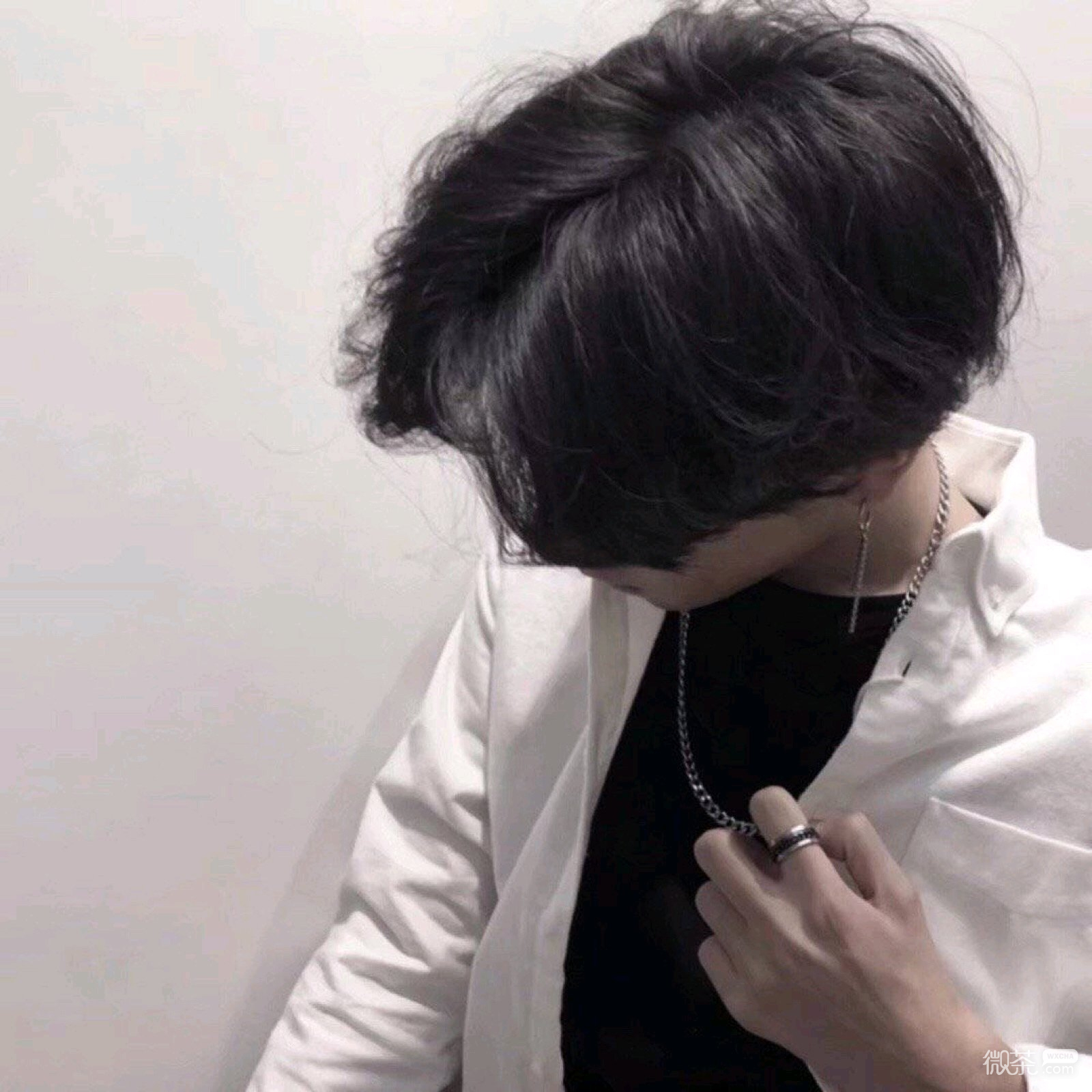 微信性感时尚好看男生部位头像