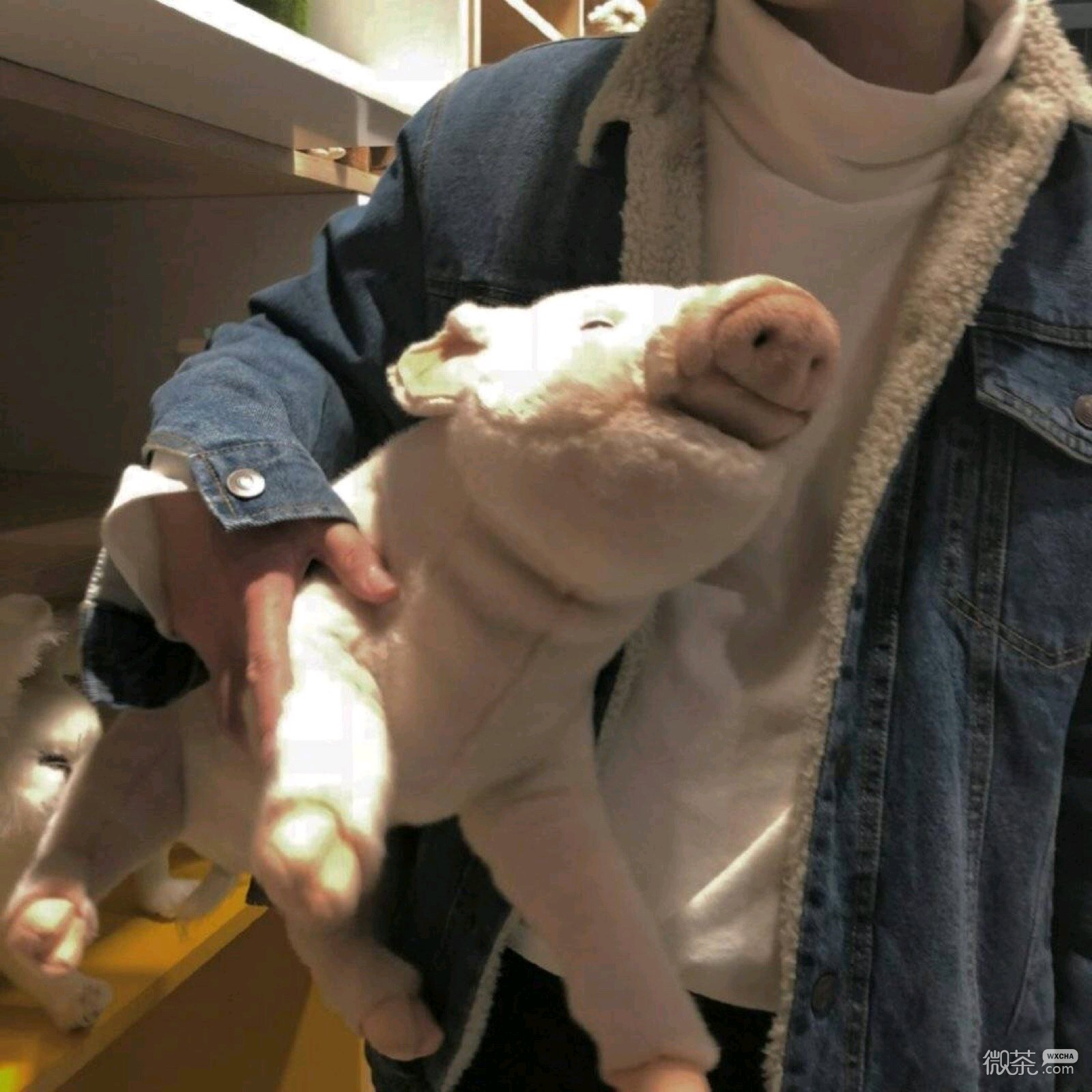 微信性感时尚好看男生部位头像