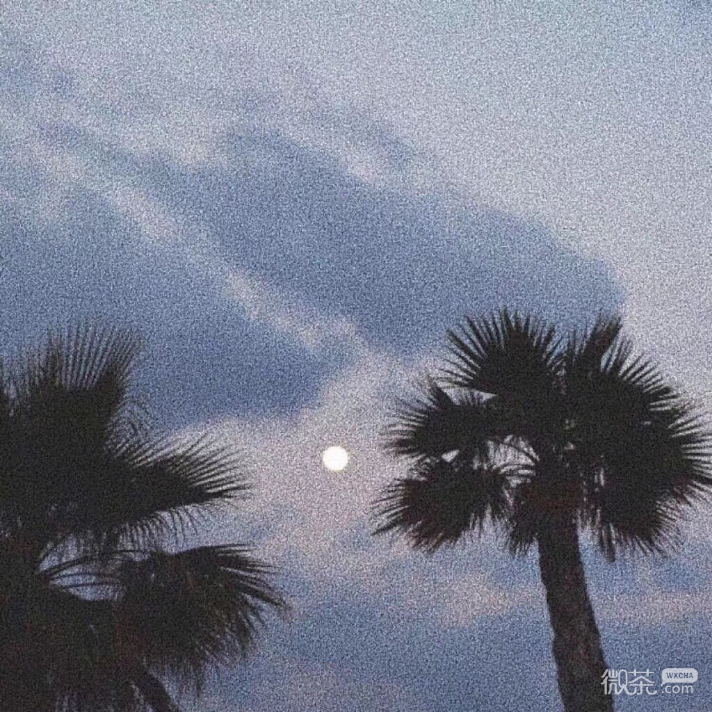 微信梦幻日落朋友圈配图