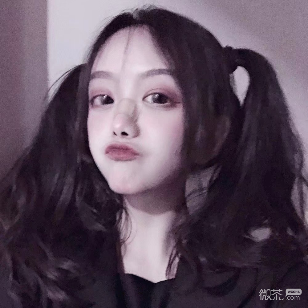 微信粉嫩清纯洒脱女头