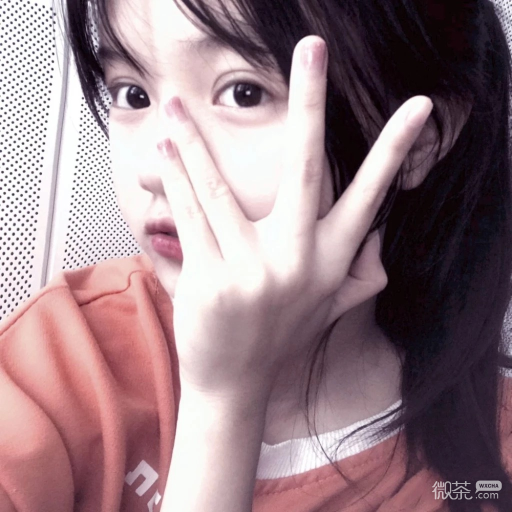 微信粉嫩清纯洒脱女头