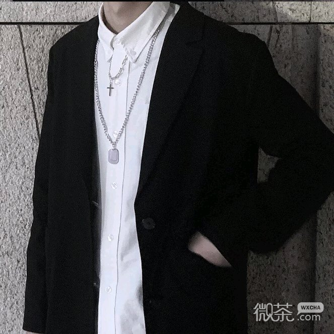 微信性感时尚好看男生部位头像