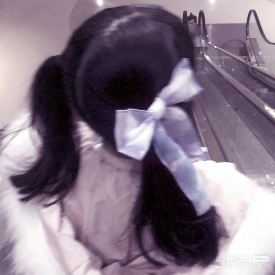 微信粉嫩清纯洒脱女头