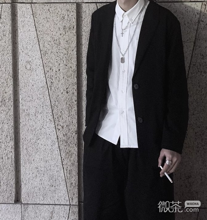 微信性感时尚好看男生部位头像