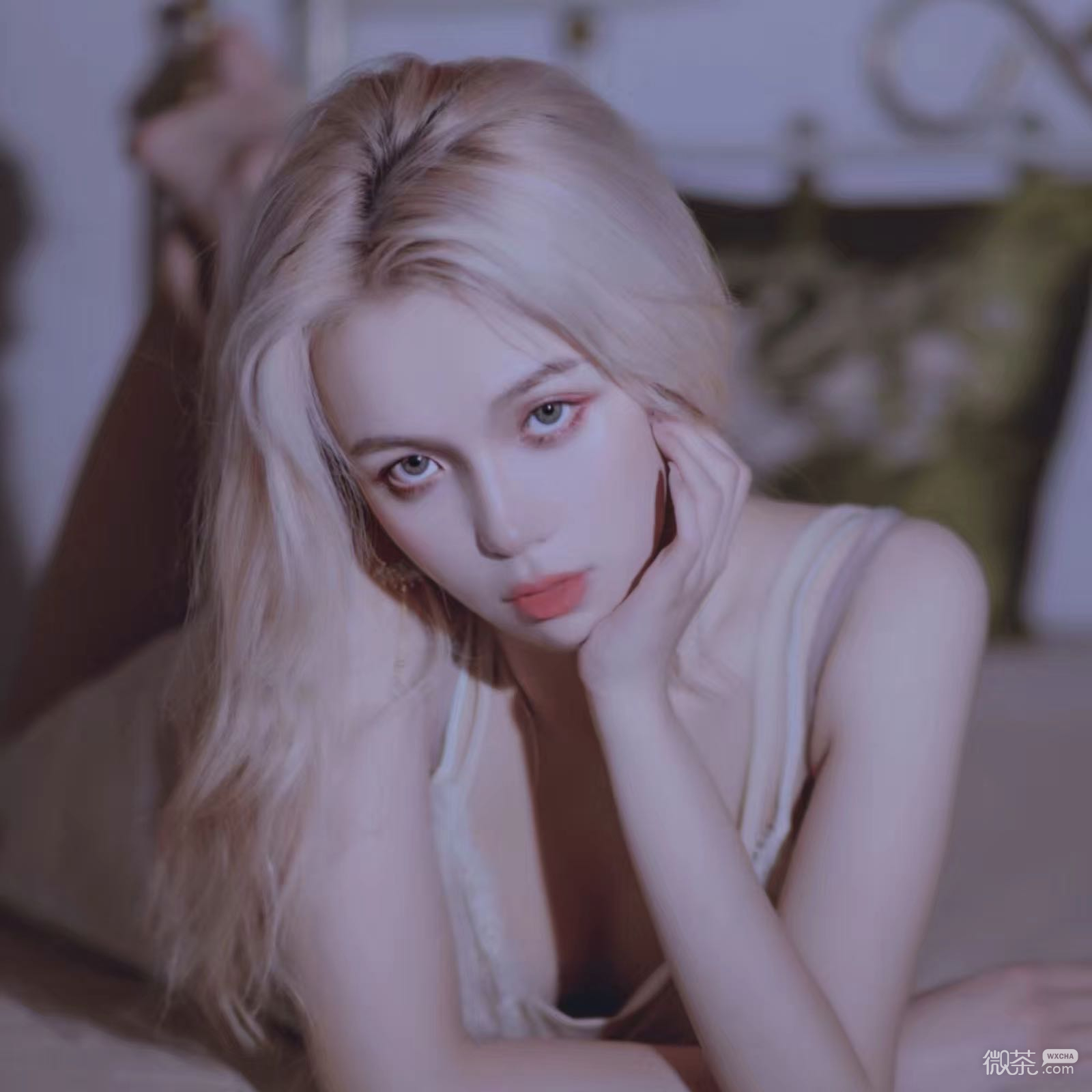 微信潮流可爱个性女头