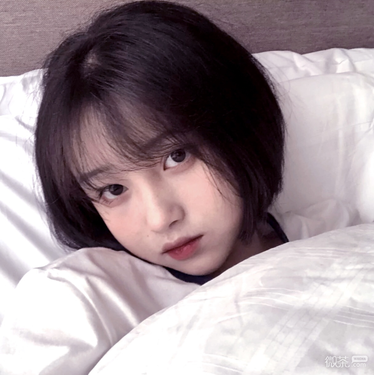 微信清纯可爱时尚好看女头