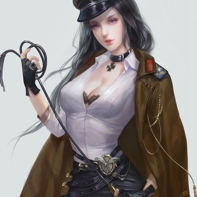 冷艳性感女王范的微信二次元女生头像下载