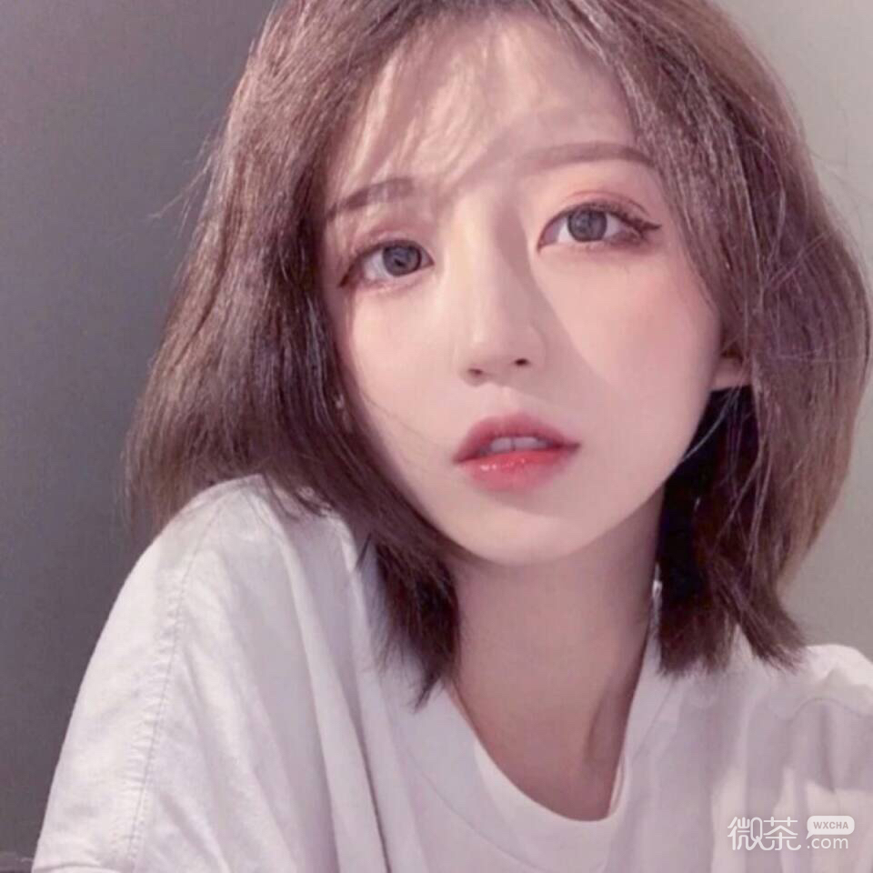 微信清纯可爱时尚好看女头