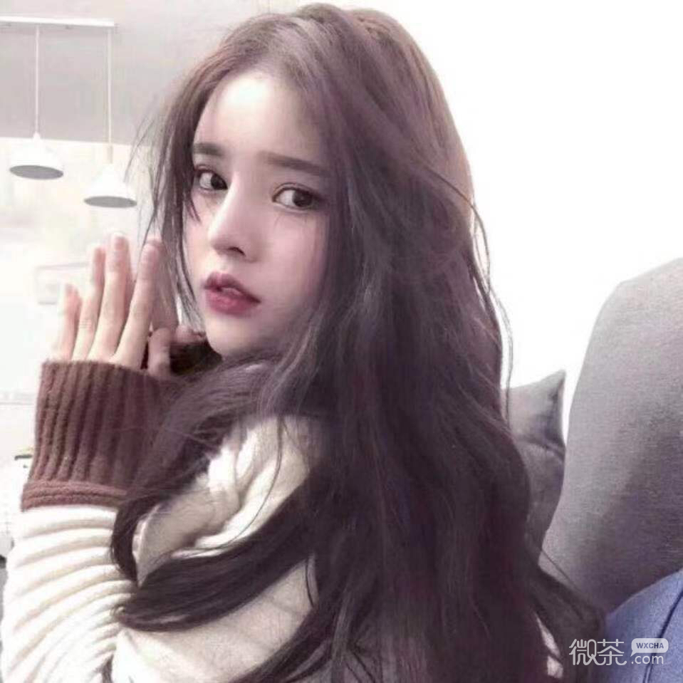微信清纯可爱时尚好看女头
