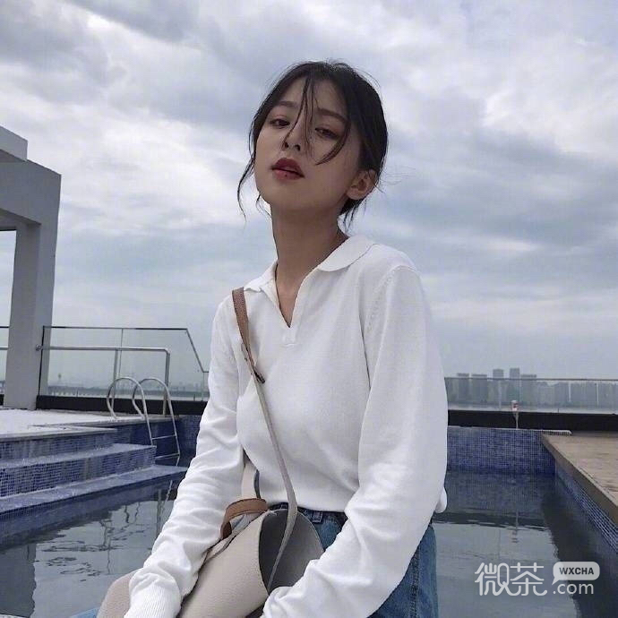 微信高颜值俏皮短发女头