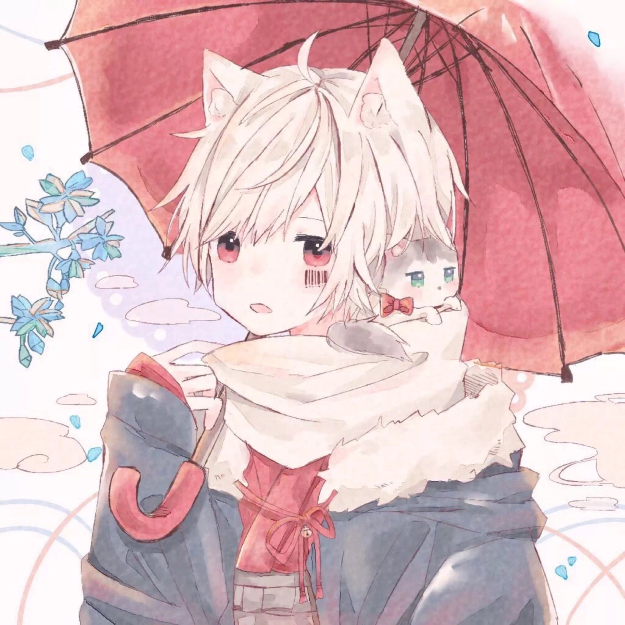 微信唯美甜蜜好看二次元情头