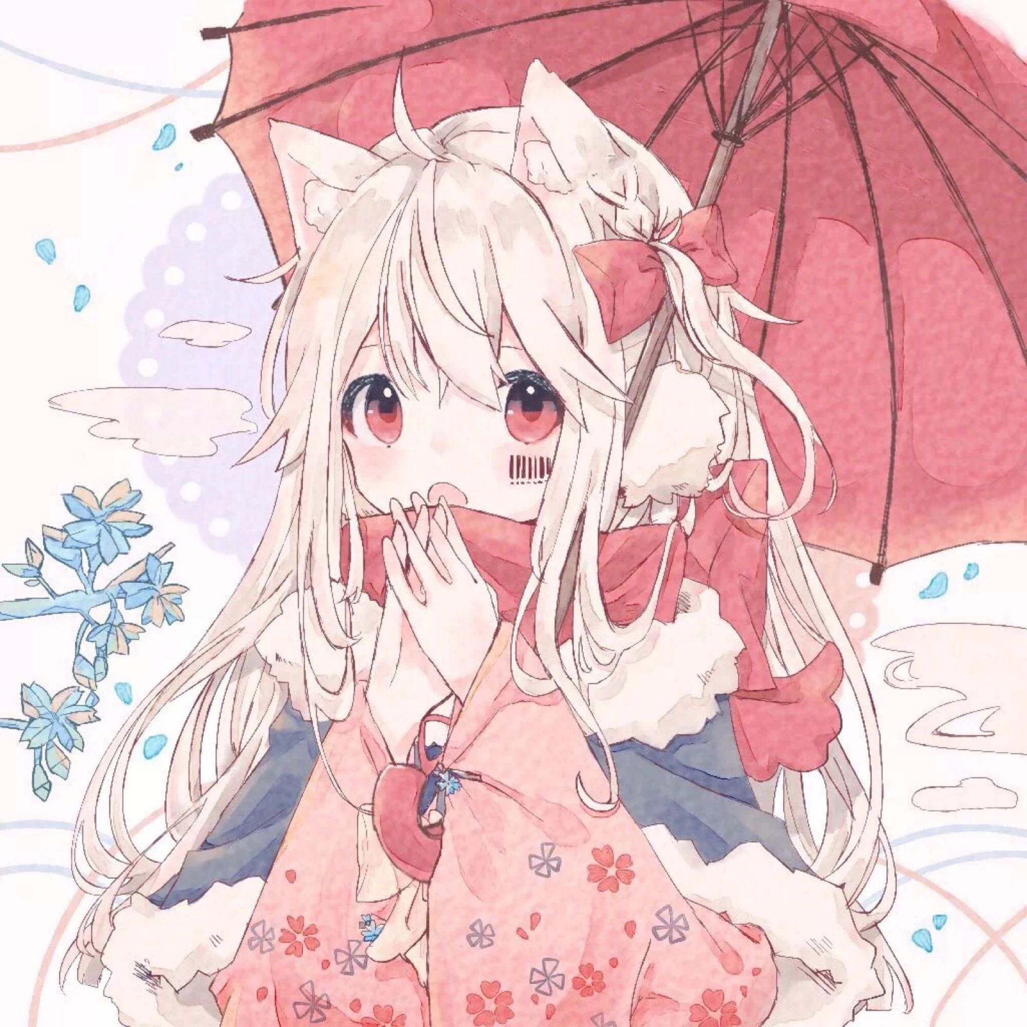 微信唯美甜蜜好看二次元情头