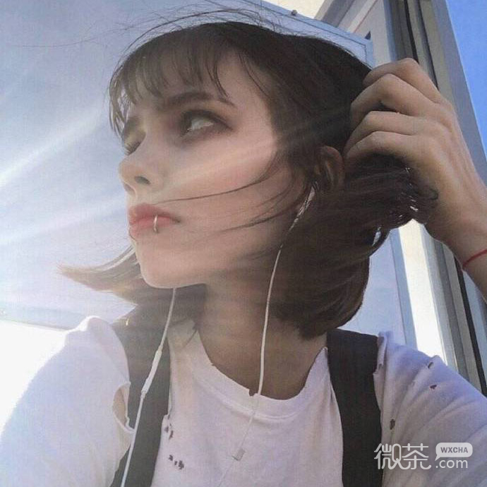 微信清纯漂亮御姐女头