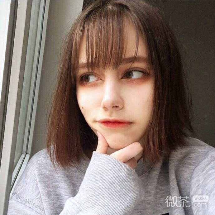 微信清纯漂亮御姐女头