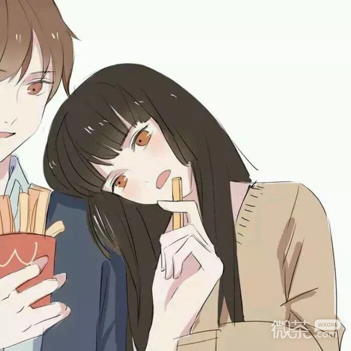 微信高清甜蜜粉嫩二次元情头