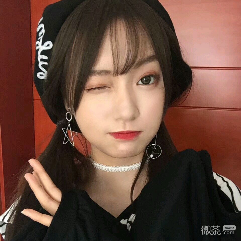 微信超拽冷酷性感女头