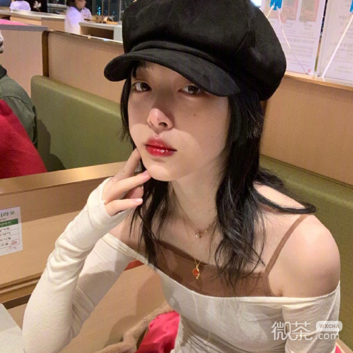 微信清纯漂亮御姐女头
