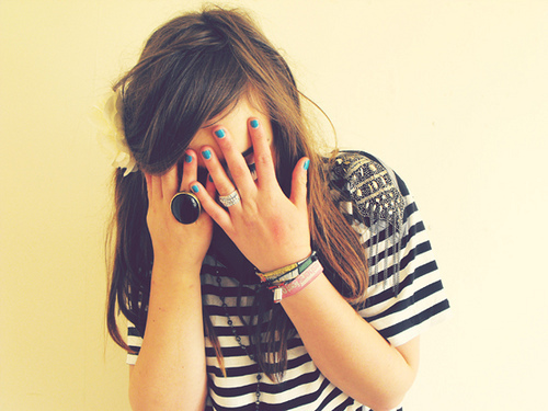 心情迷茫的微信伤感欧美女生图片下载