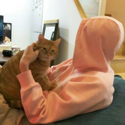 潮男与猫系列微信时尚头像合集下载