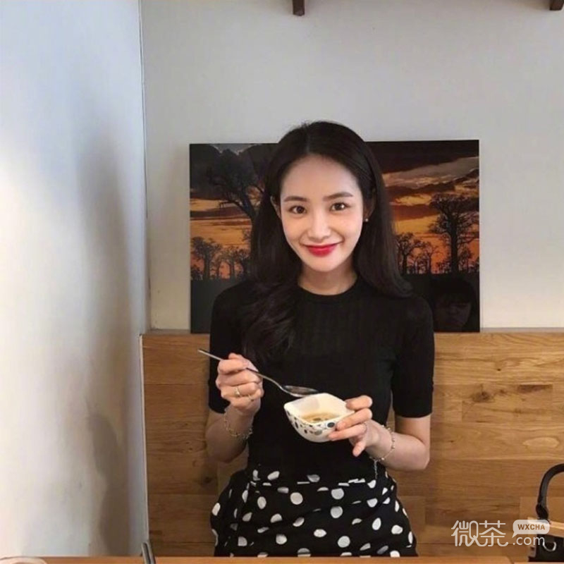 微信清纯漂亮御姐女头