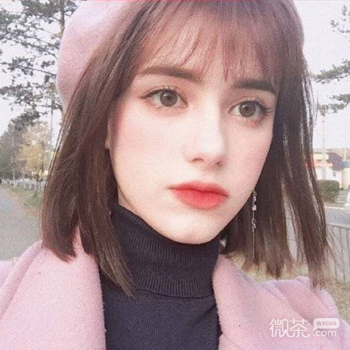 微信清纯漂亮御姐女头