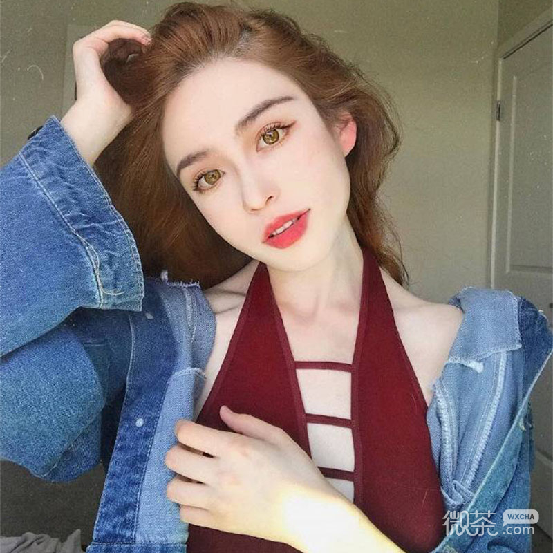 微信清纯漂亮御姐女头