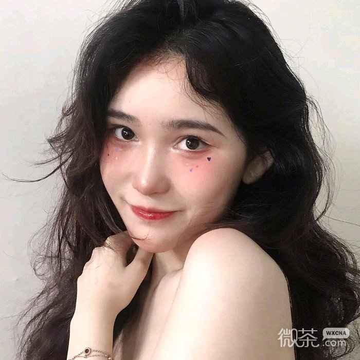 性感清纯高颜值时尚微信女头