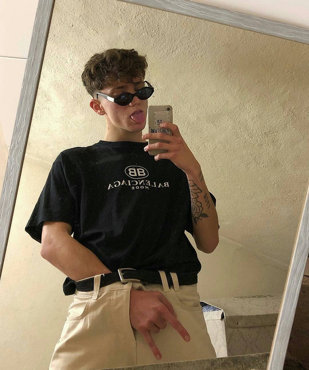 微信潮流性感好看男头