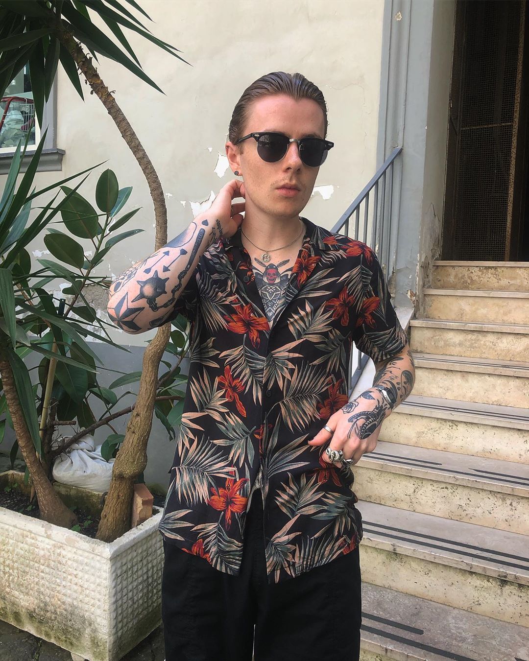 微信潮流性感好看男头