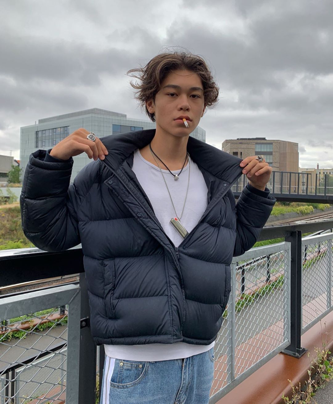 微信潮流性感好看男头