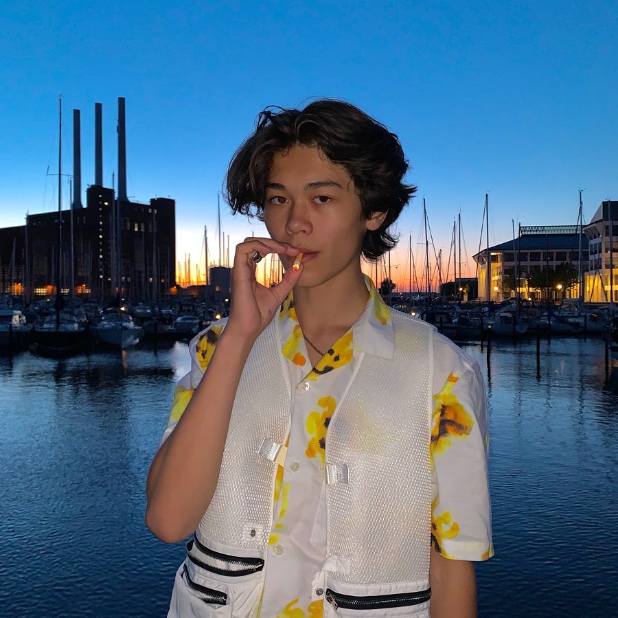 微信潮流性感好看男头