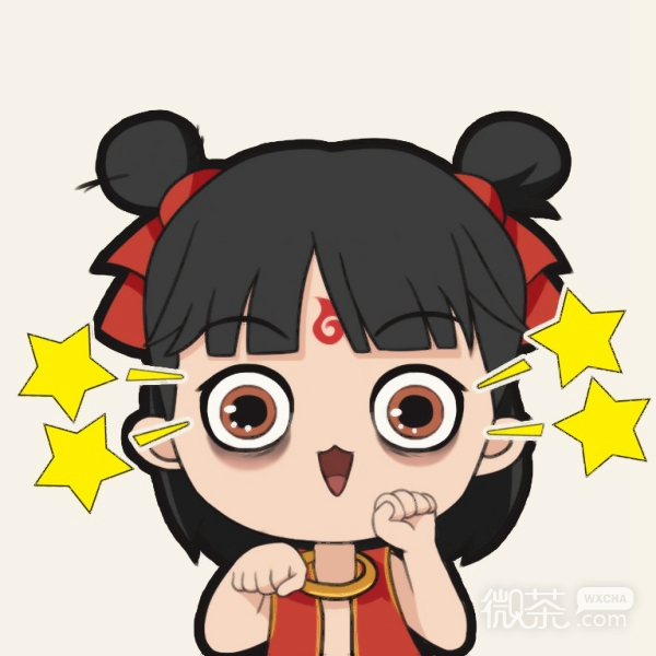 可爱搞怪的小哪吒系列微信头像合集下载