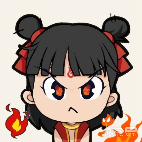 可爱搞怪的小哪吒系列微信头像合集下载