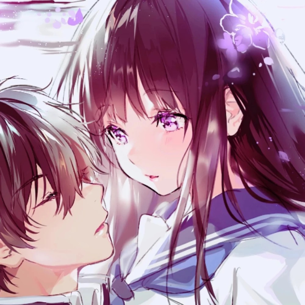 温馨甜蜜好看动漫情头