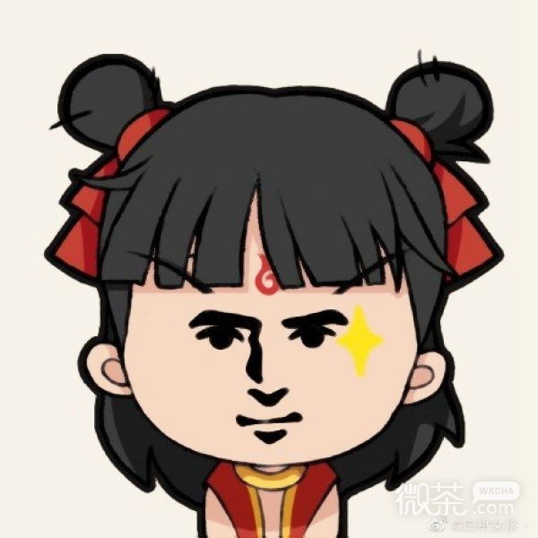 可爱搞怪的小哪吒系列微信头像合集下载