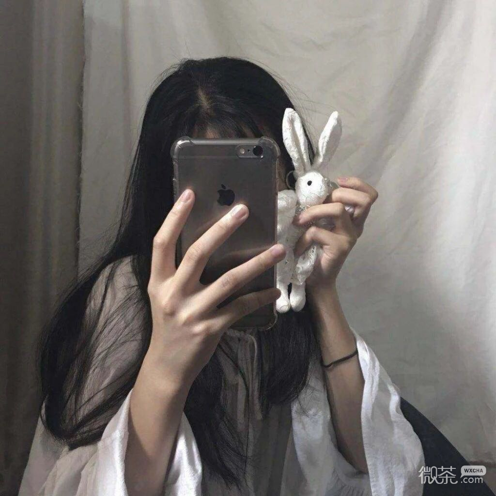 微信清新时尚潮流长发女头