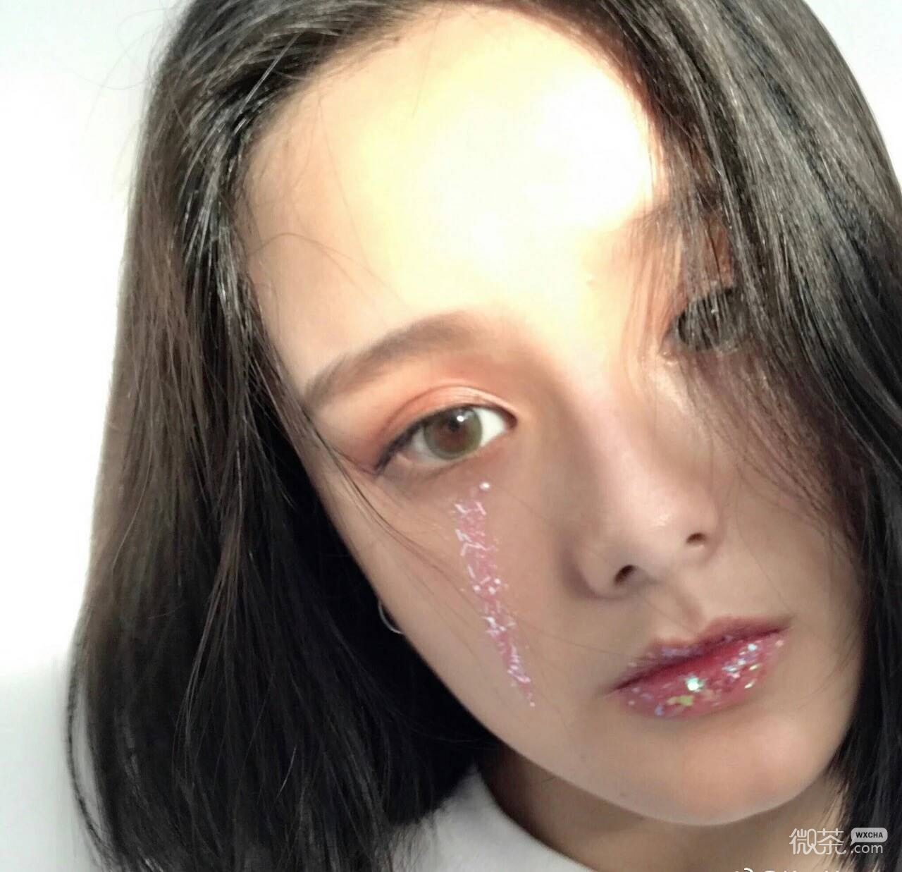 微信清新时尚潮流长发女头