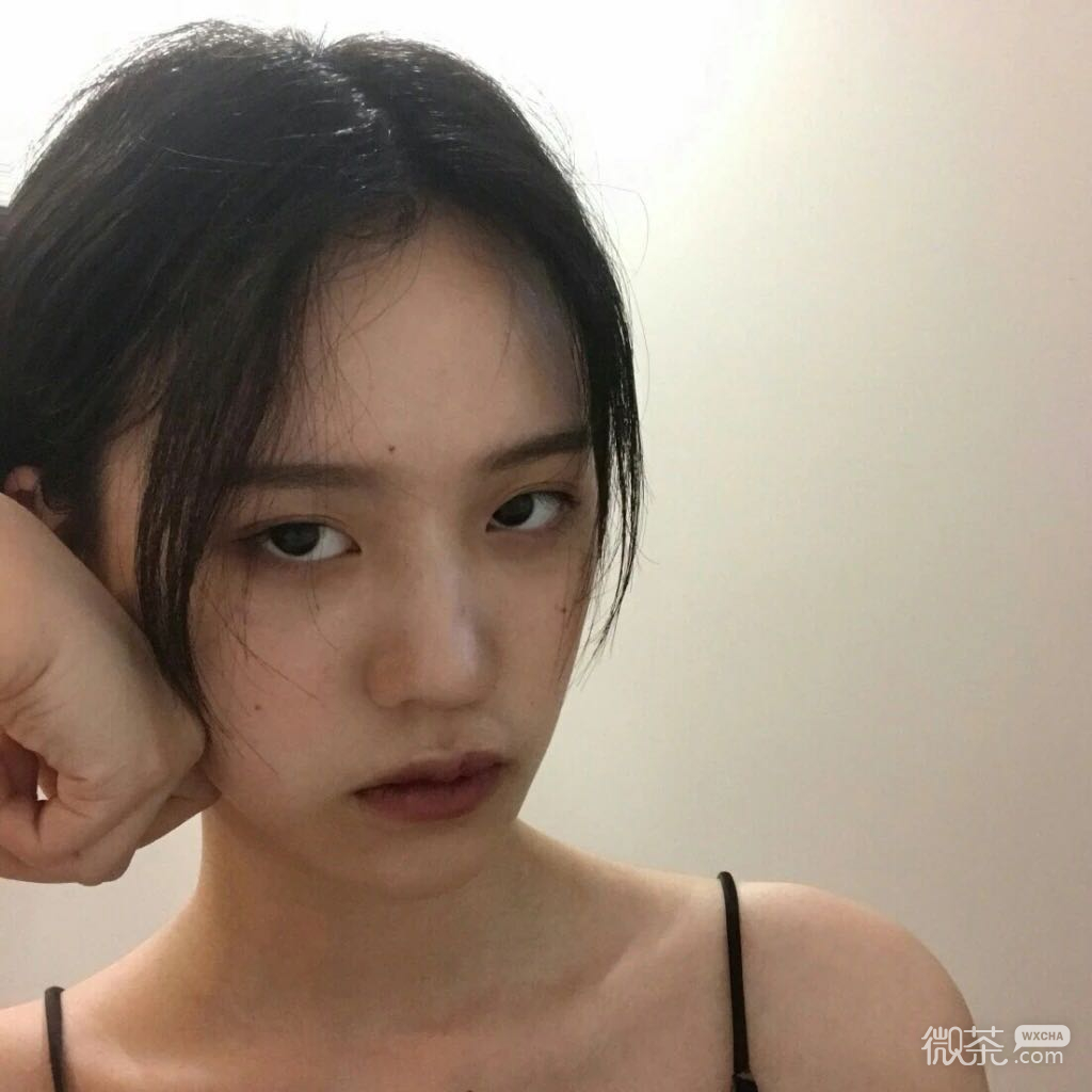 微信清新时尚潮流长发女头
