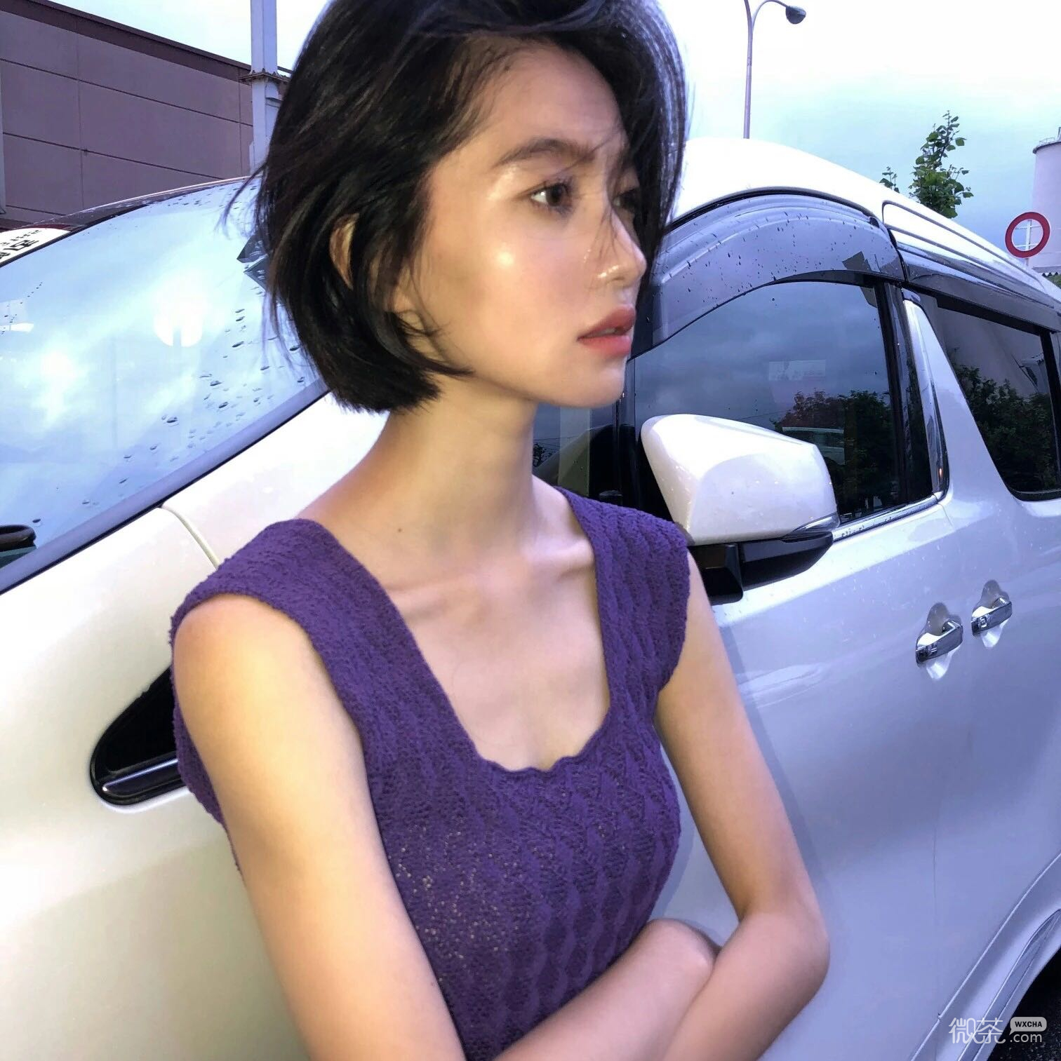 微信清新气质时尚潮流女头