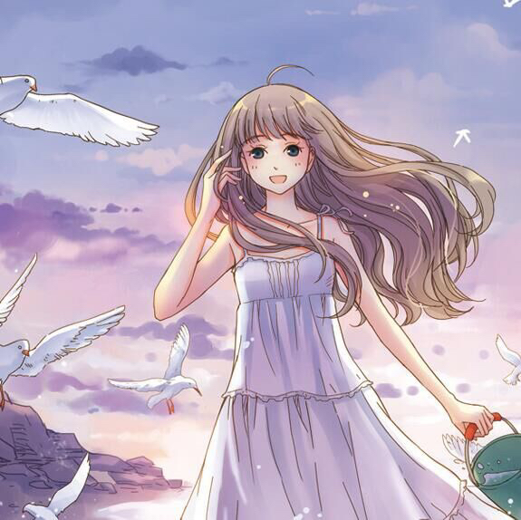 微信清新温馨动漫情头