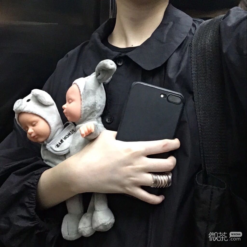 微信清新时尚潮流长发女头