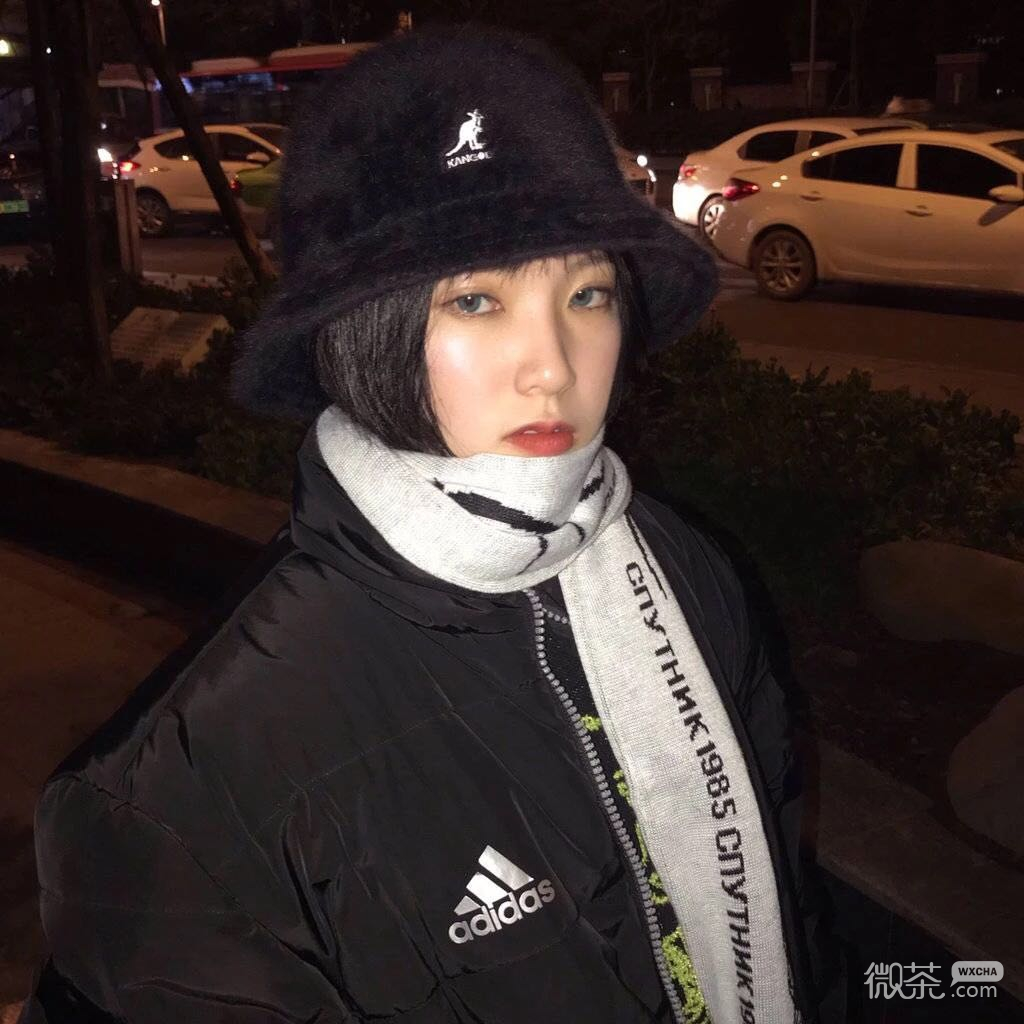 微信清新时尚潮流长发女头