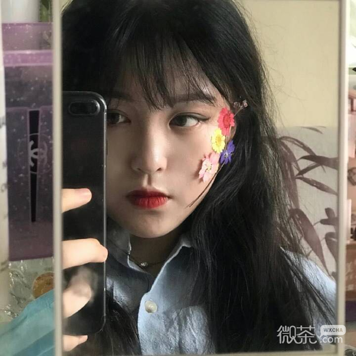 微信清新气质时尚潮流女头