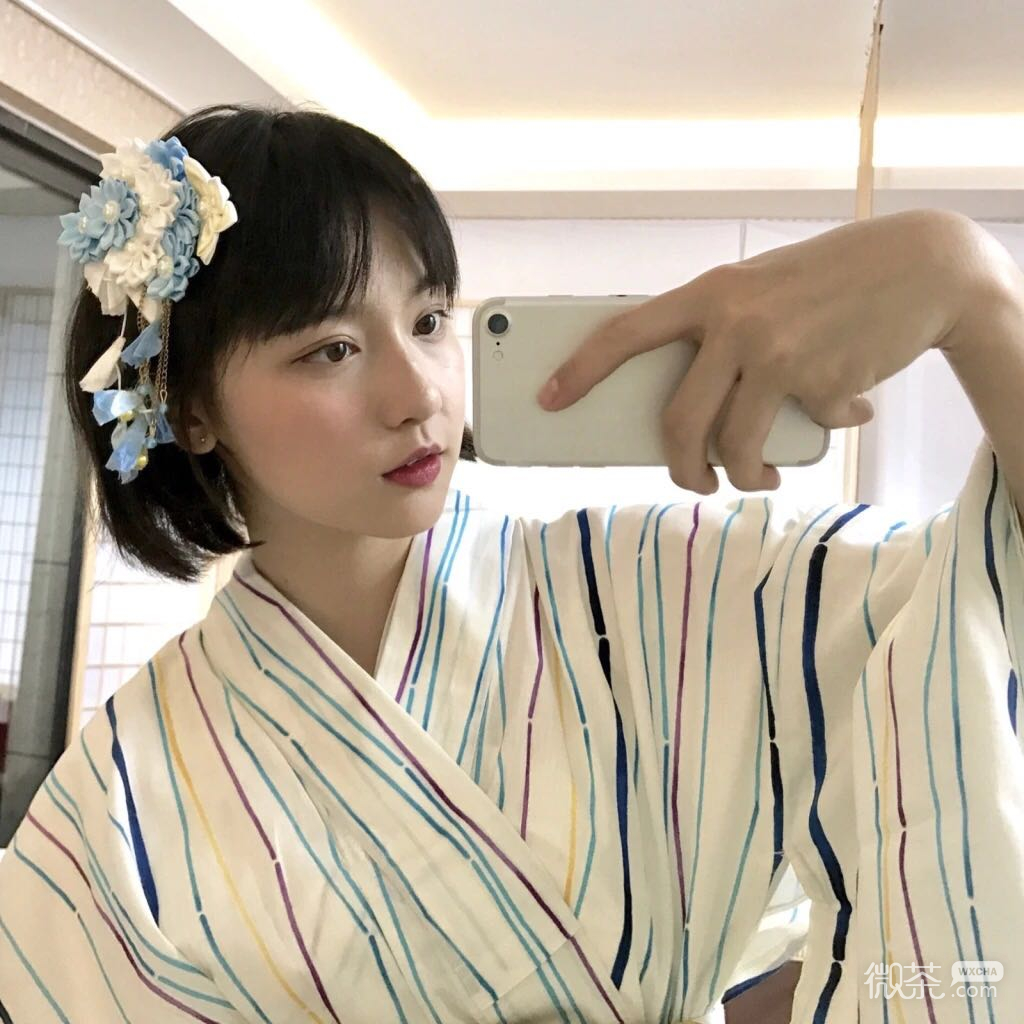 微信清新气质时尚潮流女头