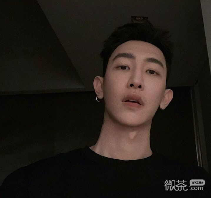 微信寂静非主流性感男头