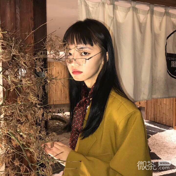 微信清新气质时尚潮流女头