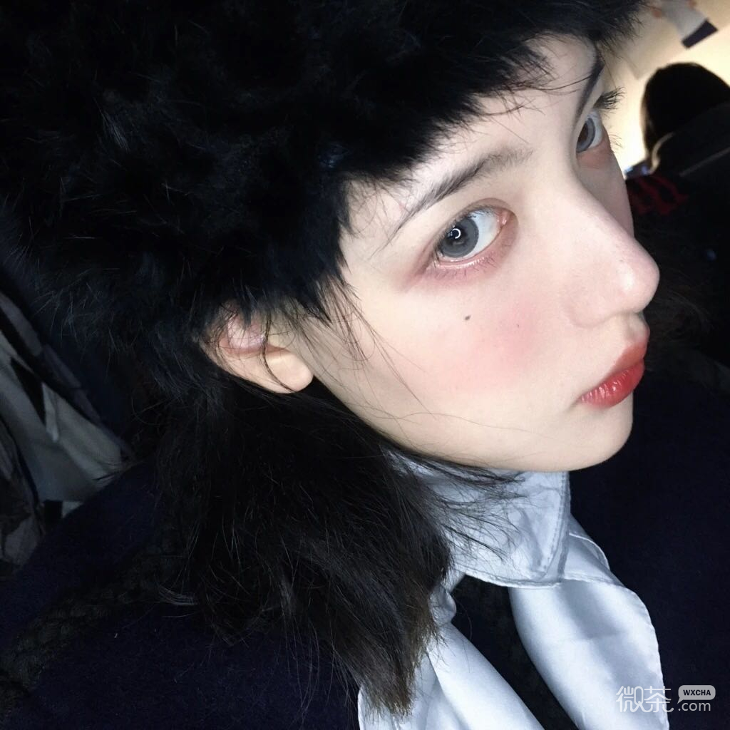 微信清新时尚潮流长发女头