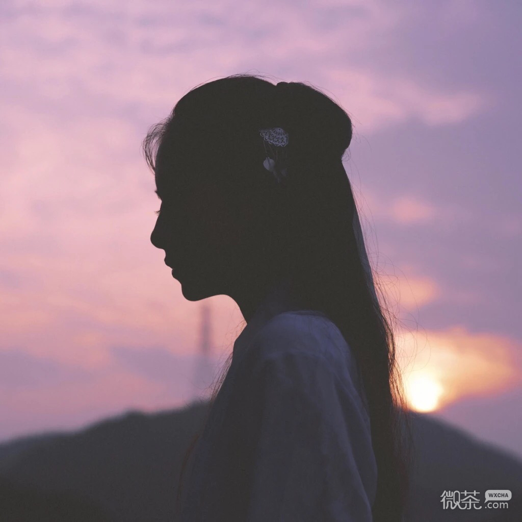 微信清新阳光漂亮女头